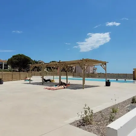 Apartament Bel Vue Sur Le Marin Avec Piscine Le Barcarès