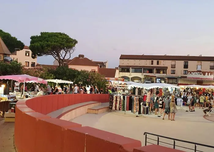 Appartamento Bel Vue Sur Le Marin Avec Piscine Le Barcarès